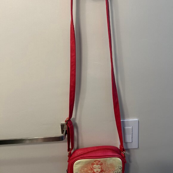 Disney Parks Boutique Belle Crossbody Bag Purse Beauty & The Beast Disneyland - Picture 8 of 9